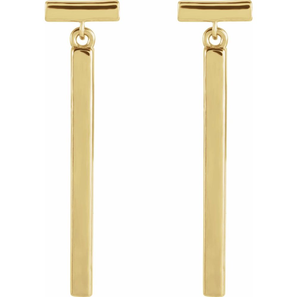 Articulated Bar Earrings