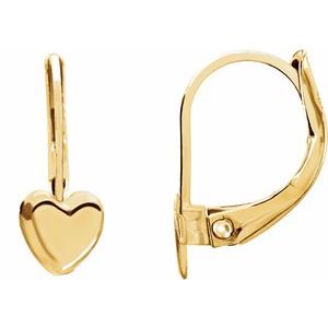 14K White Decorative Earrings