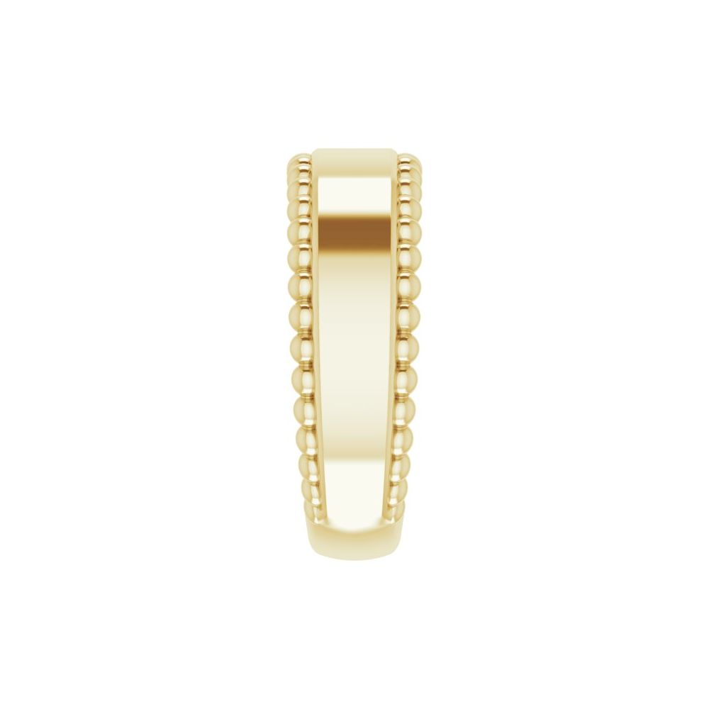 Engravable Beaded Ring