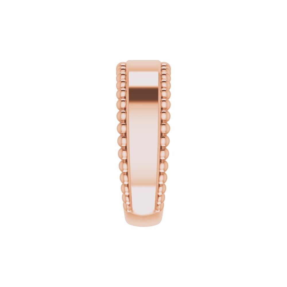 Engravable Beaded Ring