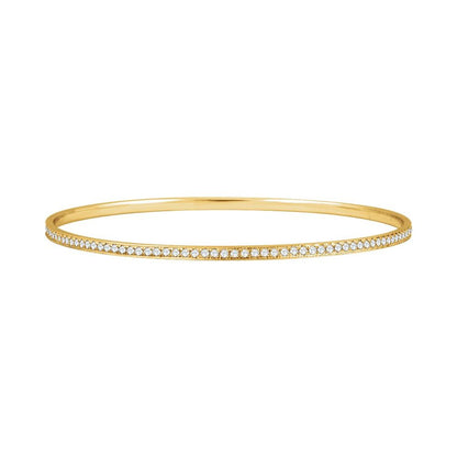 1 1/2 CTW Natural Diamond Bangle Bracelet