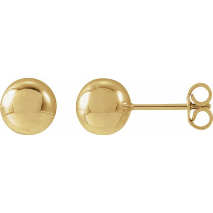 Ball Stud Earrings
