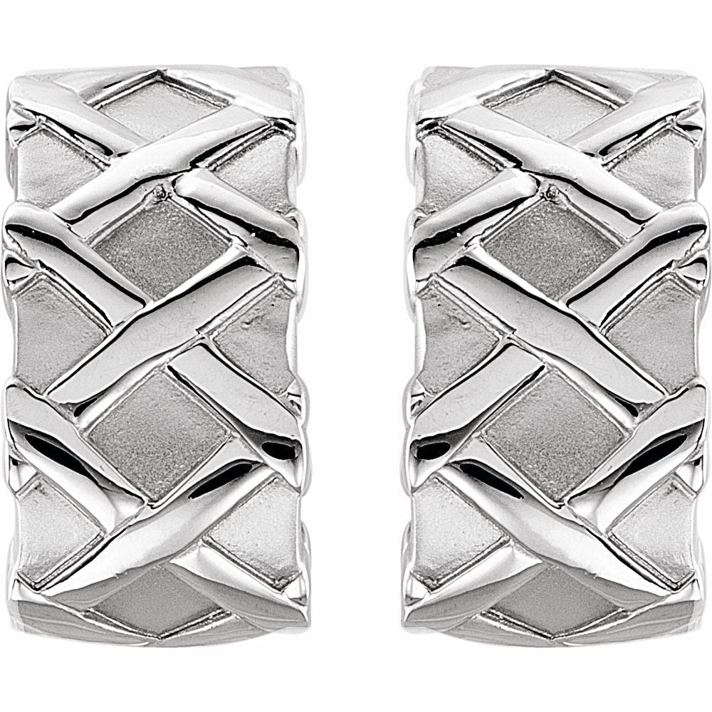 XXX J-Hoop Earrings
