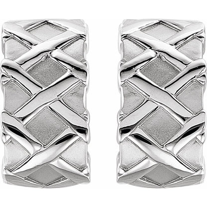 XXX J-Hoop Earrings