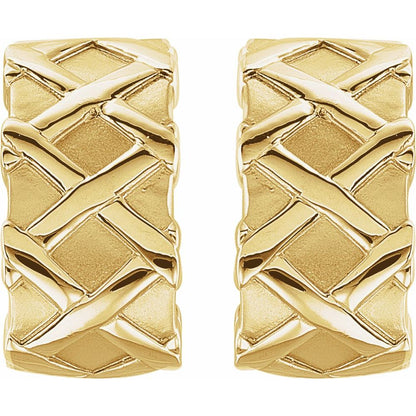 XXX J-Hoop Earrings