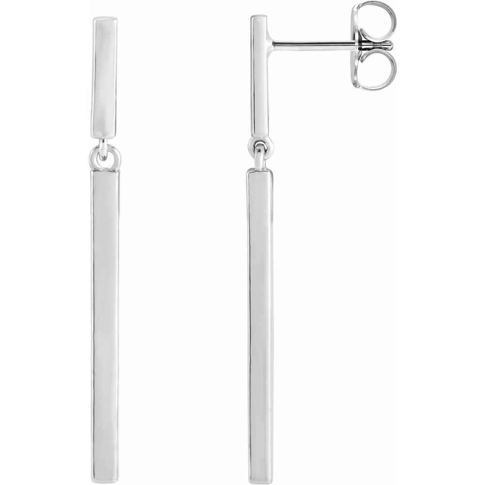 Articulated Bar Earrings