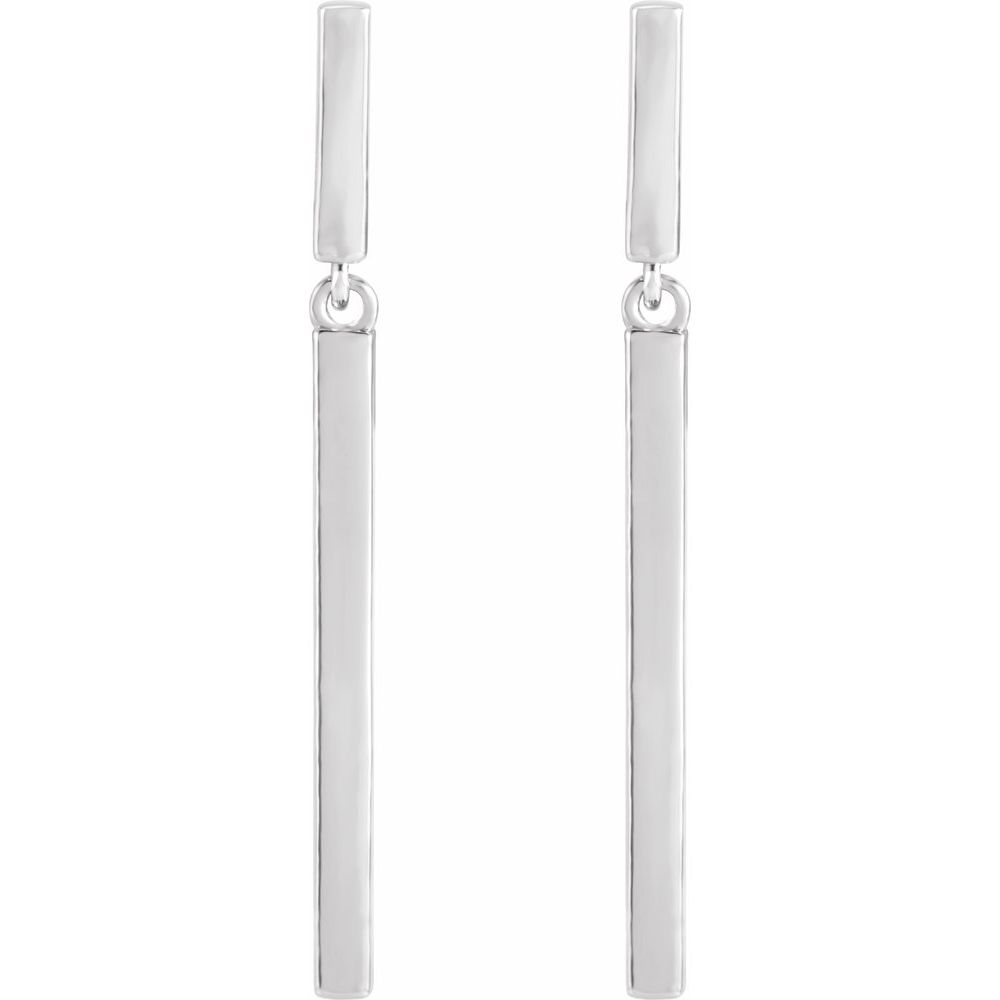Articulated Bar Earrings