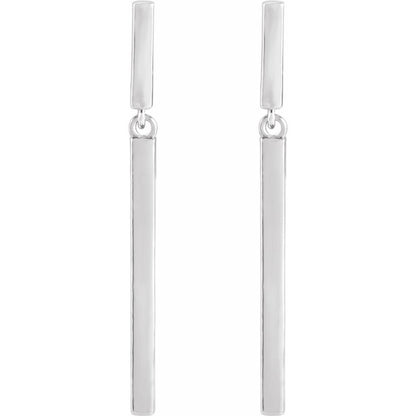 Articulated Bar Earrings