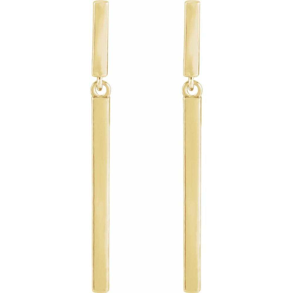 Articulated Bar Earrings