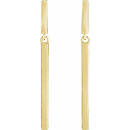 Articulated Bar Earrings