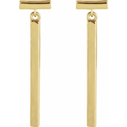 Articulated Bar Earrings