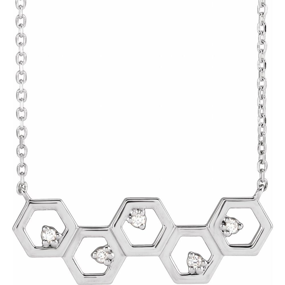 Honeycomb Necklace