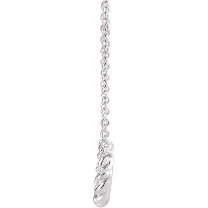 Rope Circle Necklace