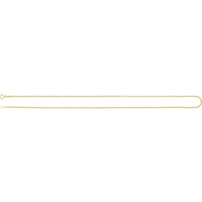 Hollow Diamond-Cut Anchor Chain