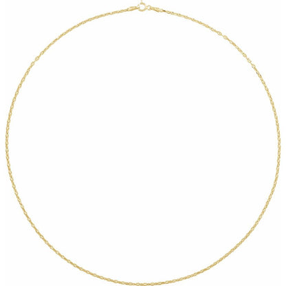 Hollow Diamond-Cut Anchor Chain