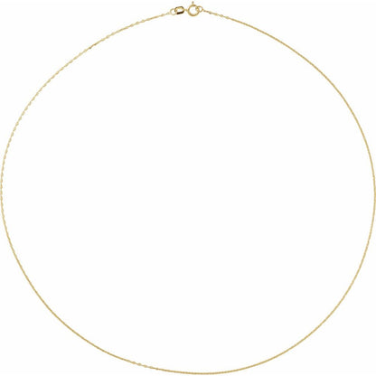 Diamond-Cut Anchor Chain