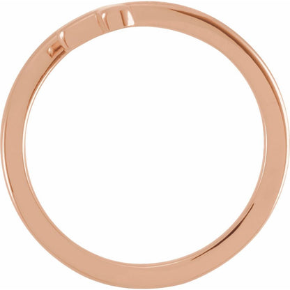 Sideways Cross Ring